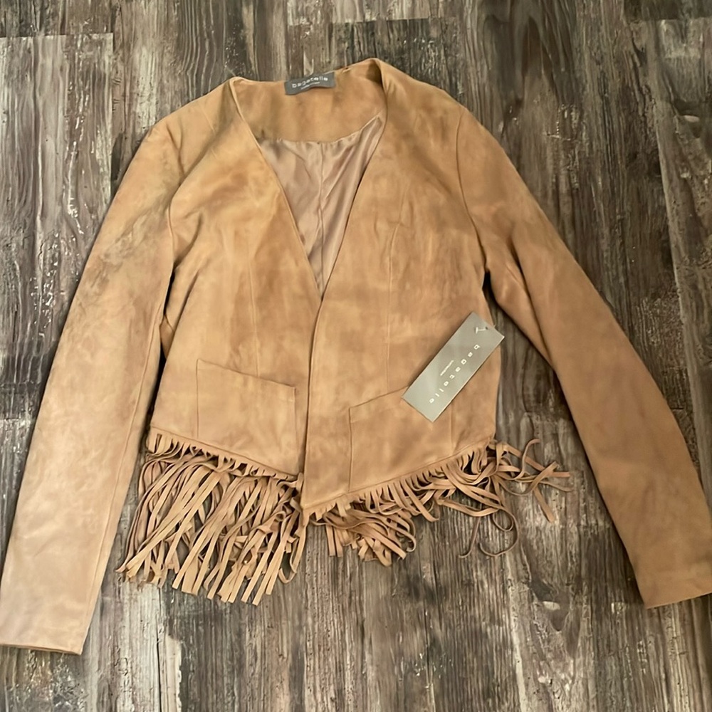 Bagatelle jacket with fringe
